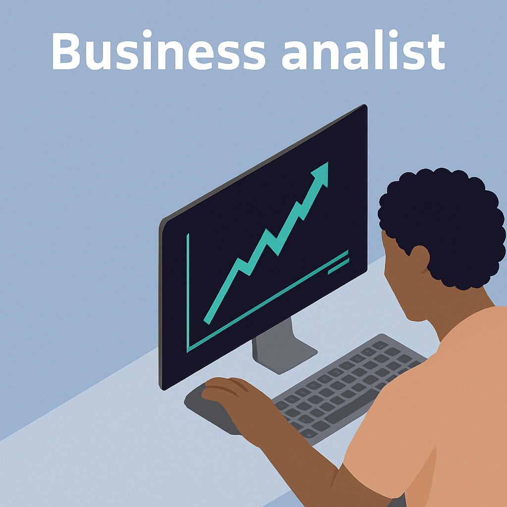 Een foto van een Kojac ontwikkelaar die een aan een IT project werkt.